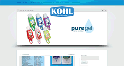 Desktop Screenshot of kohlindustries.com